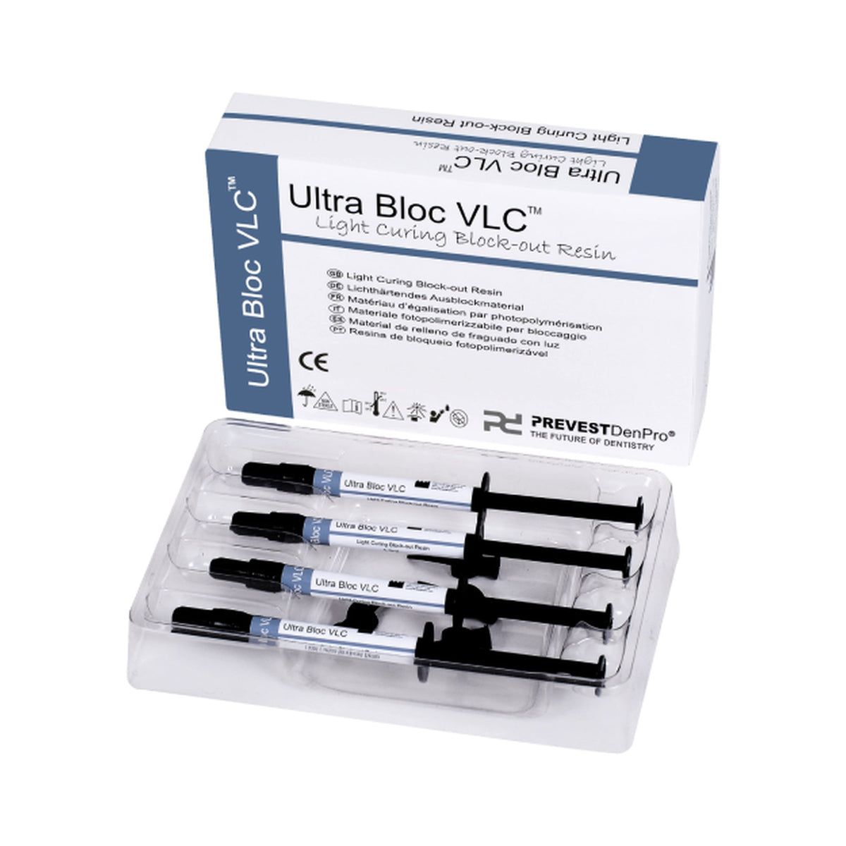 Prevest Denpro Ultra Bloc VLC light curing block-out resin kit