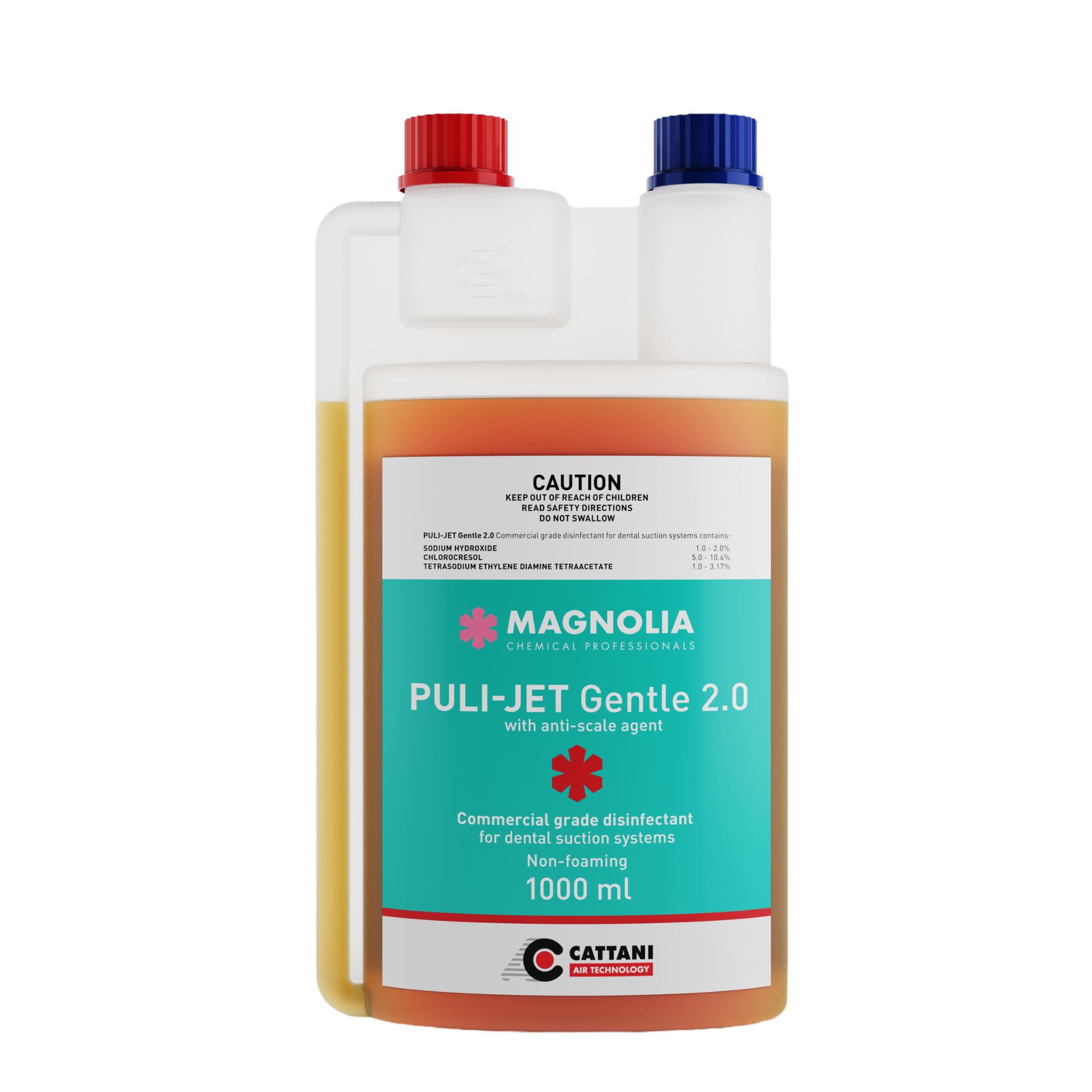 Cattani Puli Jet Gentle 2.0 1lt Bottles