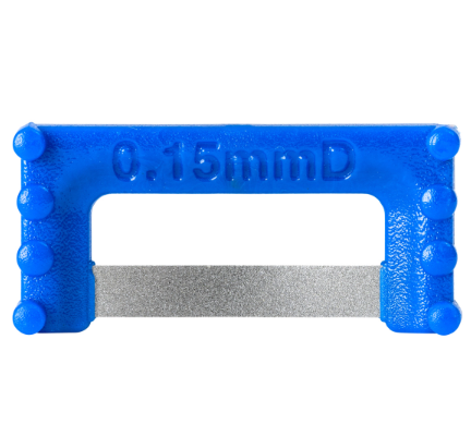Directa ContacEZ IPR Blue Widener strips 0.15 mm pack of 8