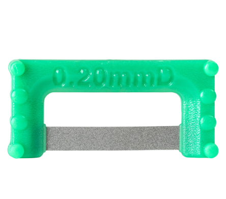 Directa ContacEZ IPR Green Extra Widener strips 0.20 mm pack of 8