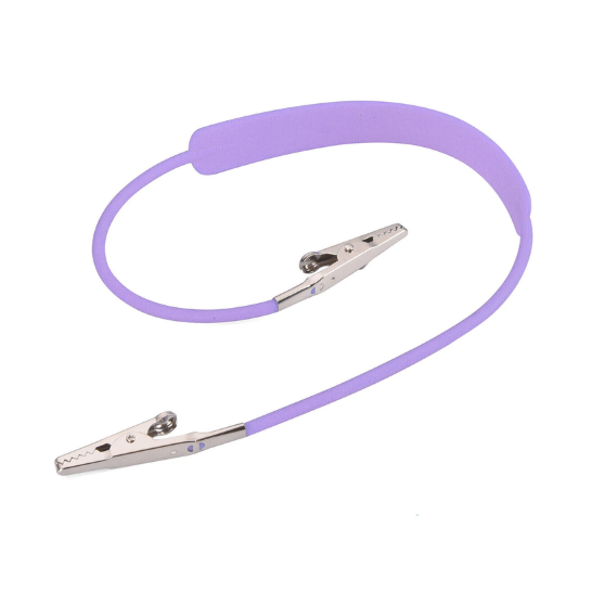 Autoclavable Silicon Bib Holder 49 cm End-to-End Lavender