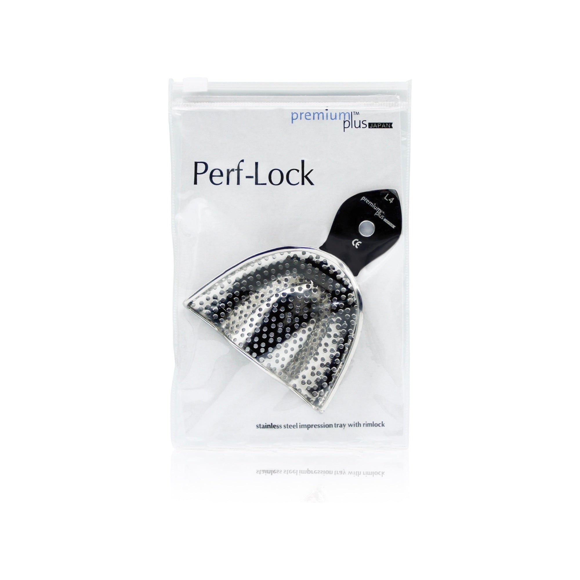 Premium Plus Japan Perf-Lock Upper L stainless steel impression tray
