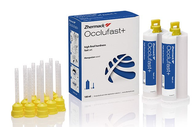 Zhermack Occlufast Color Bite Registration Material 2 × 50 mL