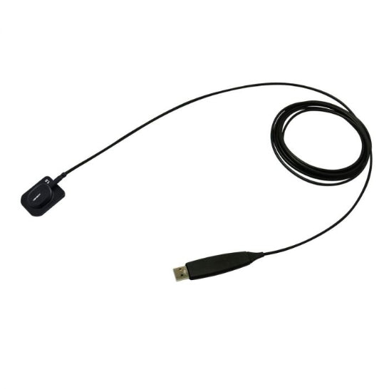 Endoscope with USB connection on a white background