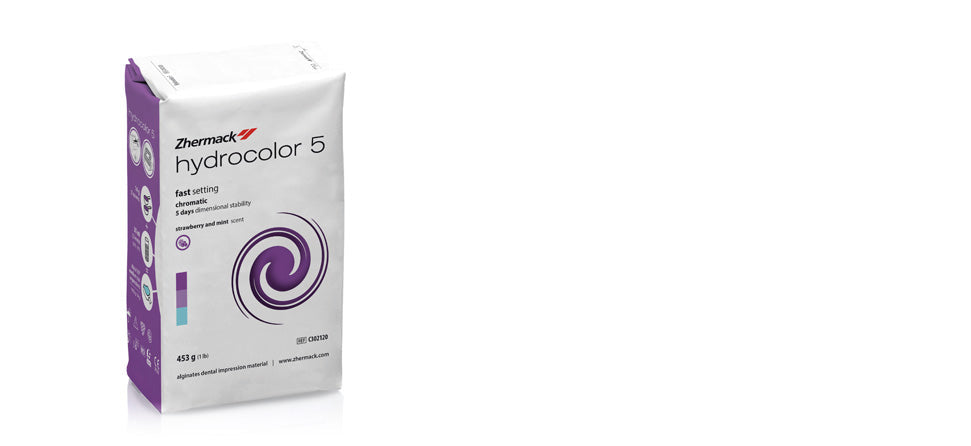 Zhermack Hydrocolor 5 fast set alginate 453 g